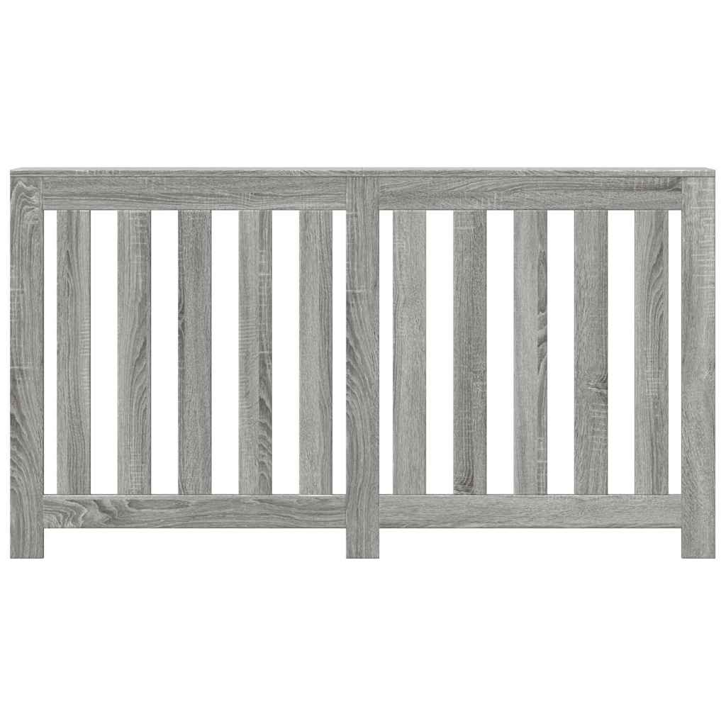 VIDAXL -Heizkörperkonstruktion 149 x 20 x 82 cm verarbeiteter Holzgrau Sonoma -Eiche