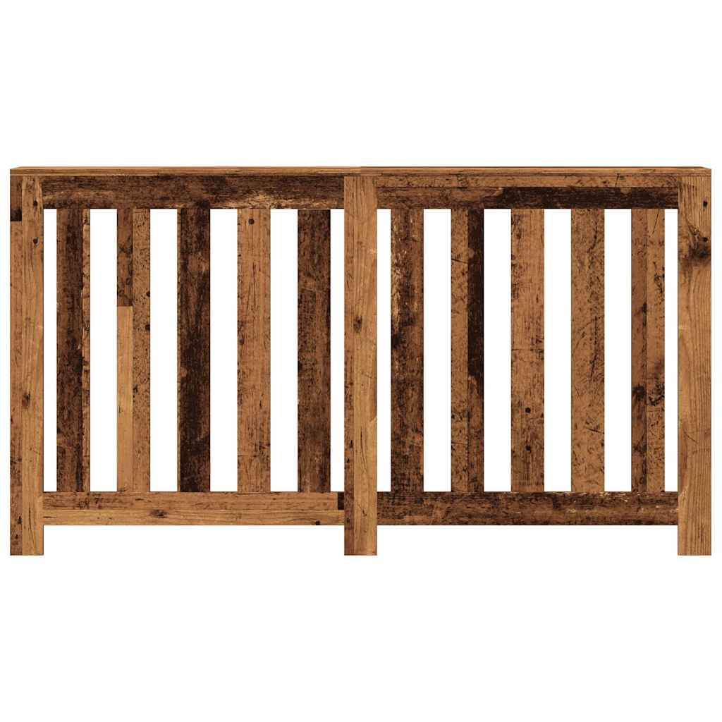 VIDAXL - Heizkörperkonstruktion 149x20x82 cm, Ausführung Holz, altes Holz