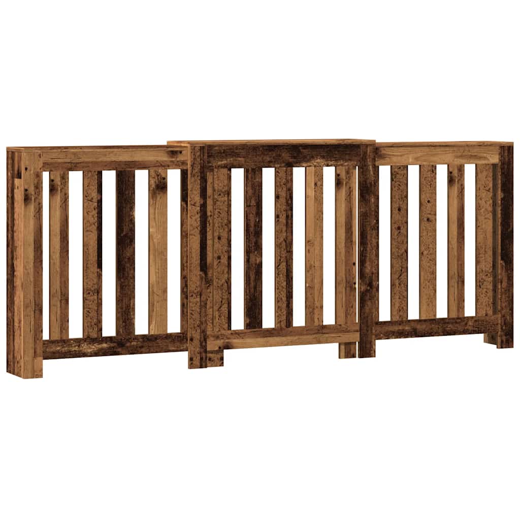 VIDAXL -Heizkörperkonstruktion 205x21,5x83,5 cm verarbeitetes Holz Altholz Holz