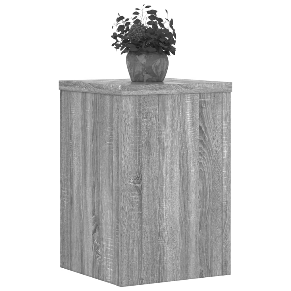 VIDAXL -Planzenstandards 2 ST 20x20x30 cm fertig Holzgrau Sonoma