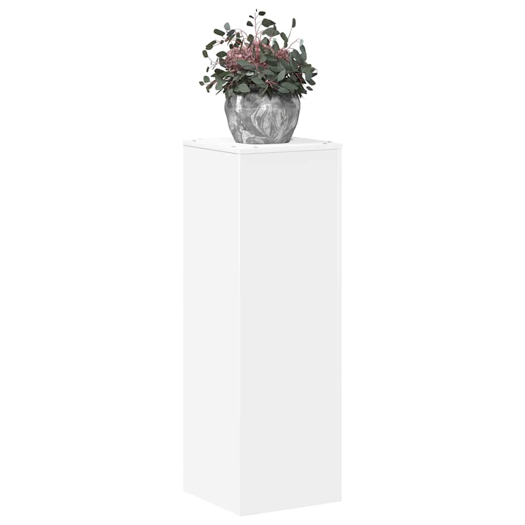 Vidaxl plantenstandaard 33x33x100 cm bewerkt hout wit