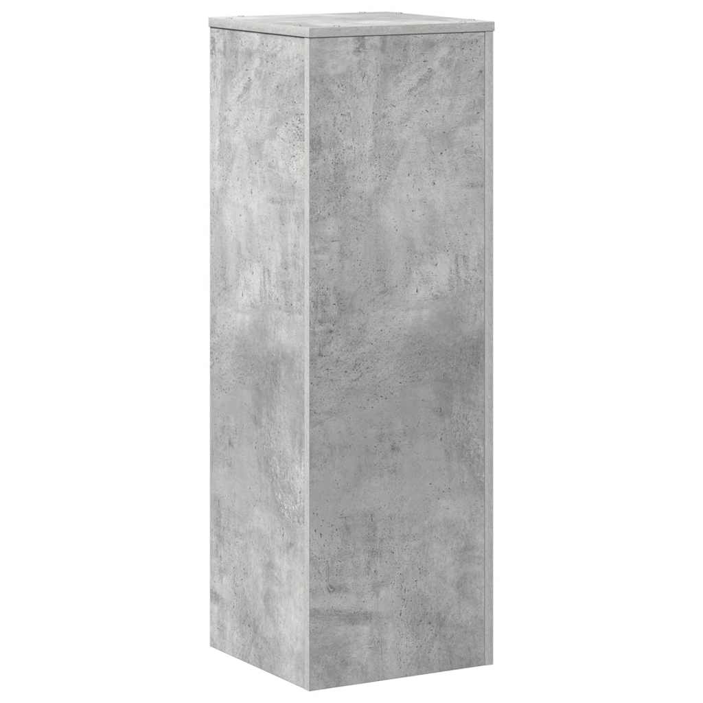 VIDAXL -Pflanzenstandard 33x33x100 cm verarbeiteter Holzbetonglas