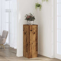 VIDAXL -Flanzenstandard 33x33x100 cm fertig Holz Oldholz -gelöscht
