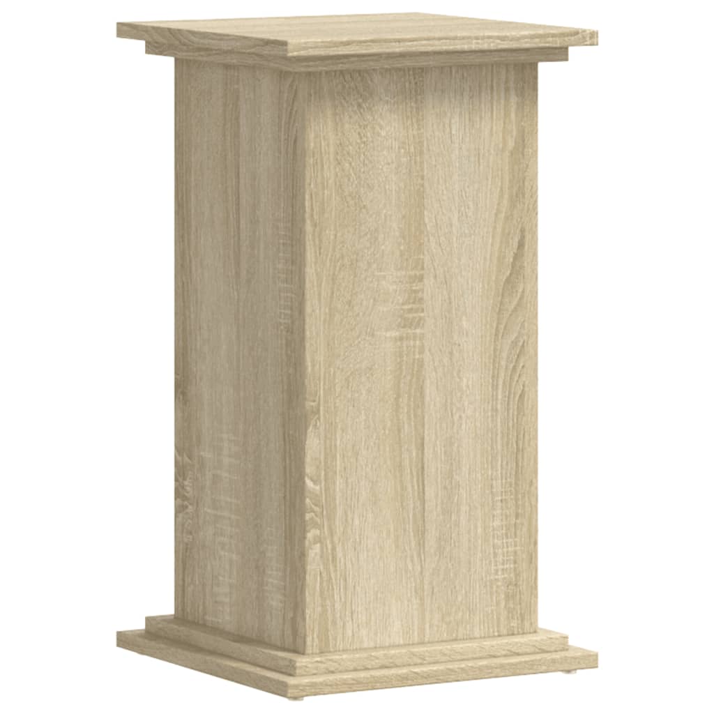 VIDAXL -Planzenstandard 33x33x60 cm verarbeitetes Holz Sonoma Eich