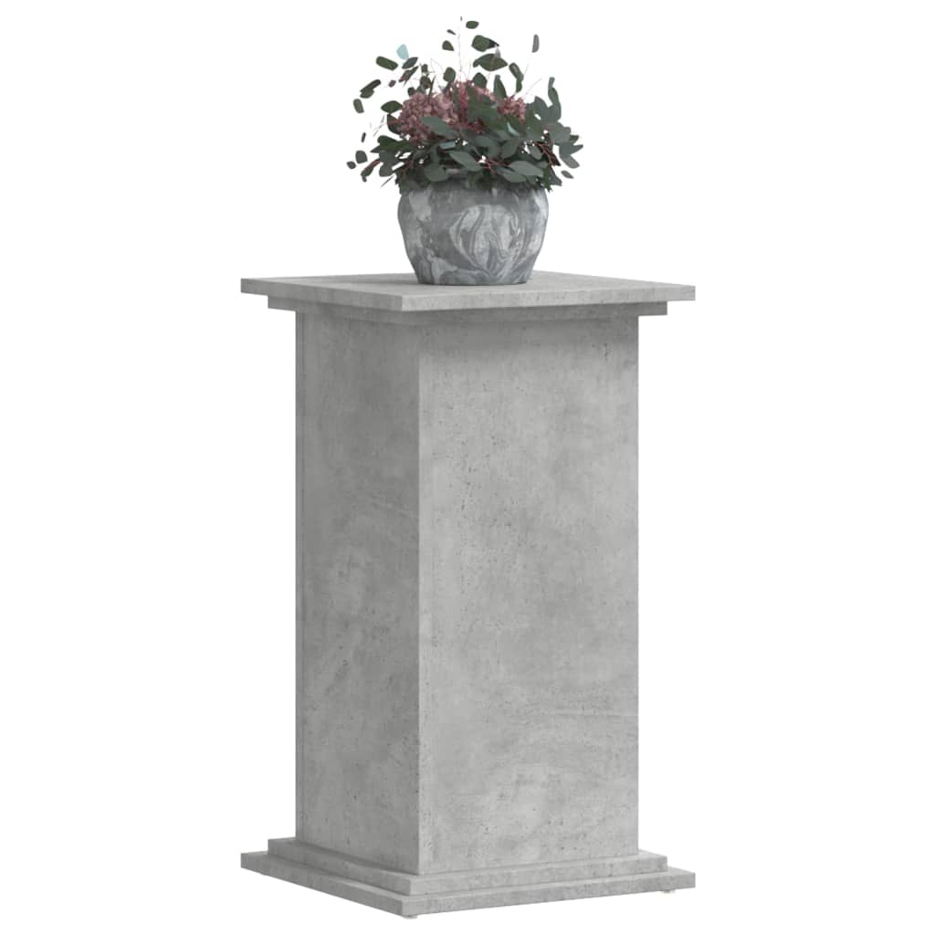 VIDAXL -Pflanzenstandard 33x33x60 cm verarbeiteter Holzbetonrutsche