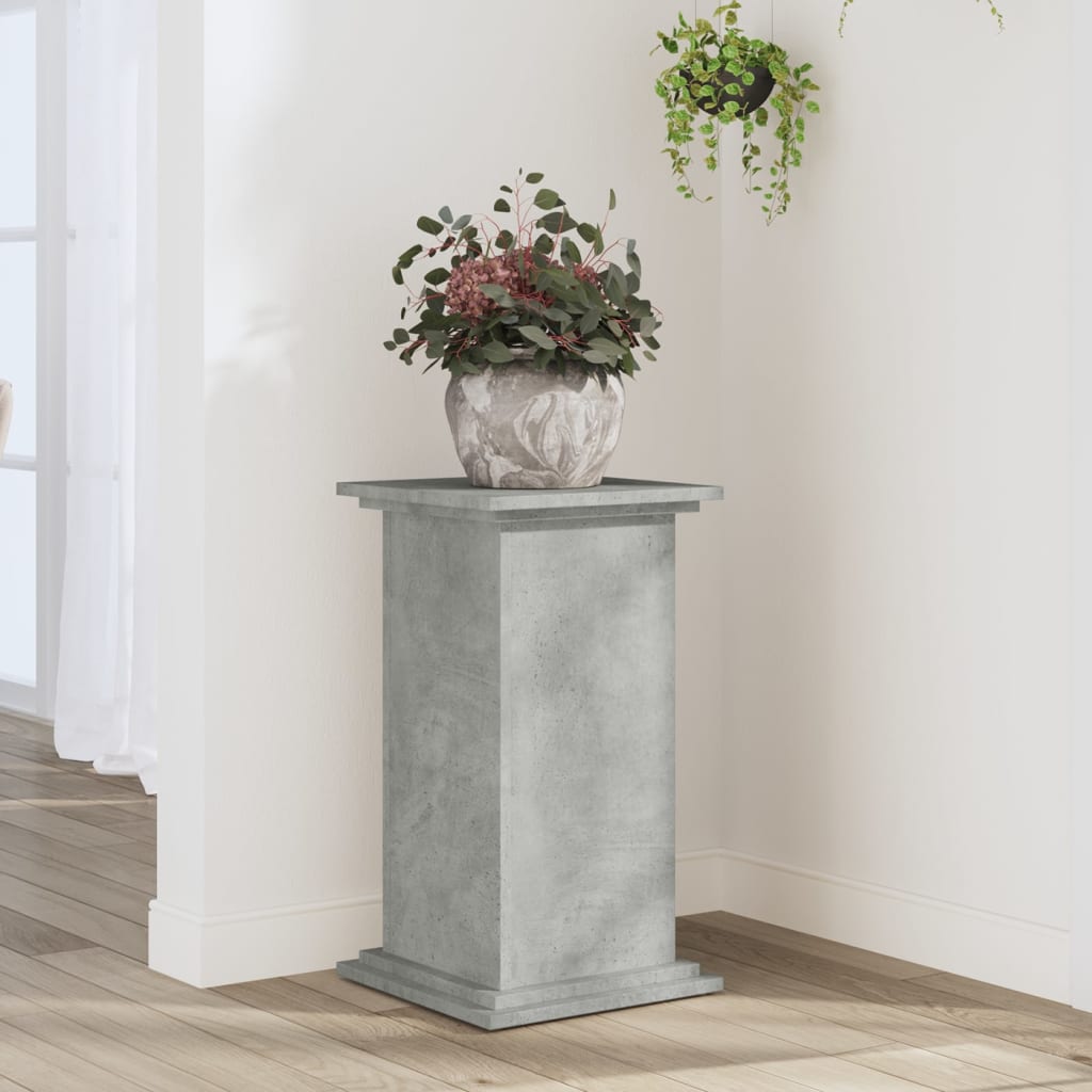 VIDAXL -Pflanzenstandard 33x33x60 cm verarbeiteter Holzbetonrutsche