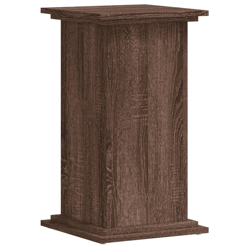 VIDAXL -Planzenstandard 33x33x60 cm verarbeiteter Holzbraun -Eichen -Eichen