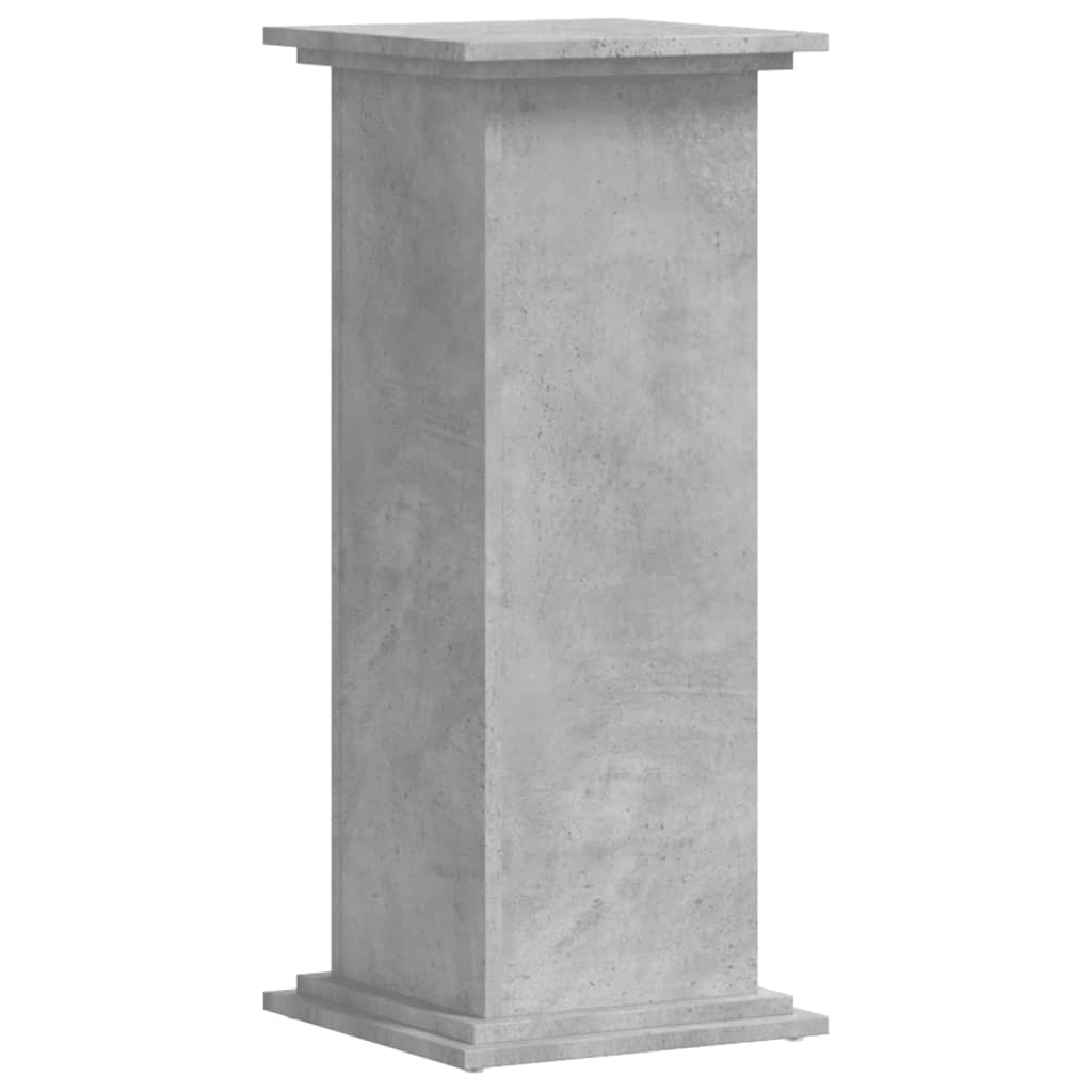 VIDAXL -Pflanzenstandard 33x33x80 cm verarbeiteter Holzbetonrutsche
