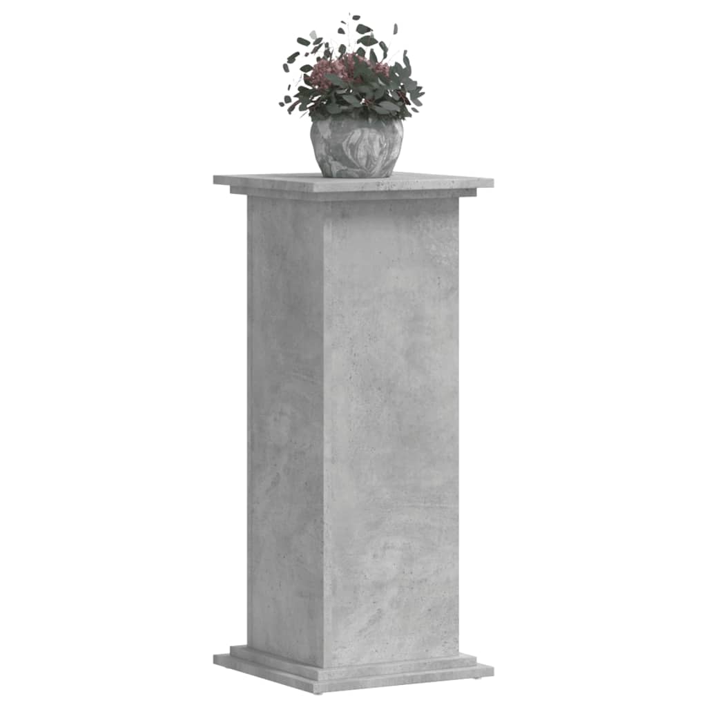 VIDAXL -Pflanzenstandard 33x33x80 cm verarbeiteter Holzbetonrutsche