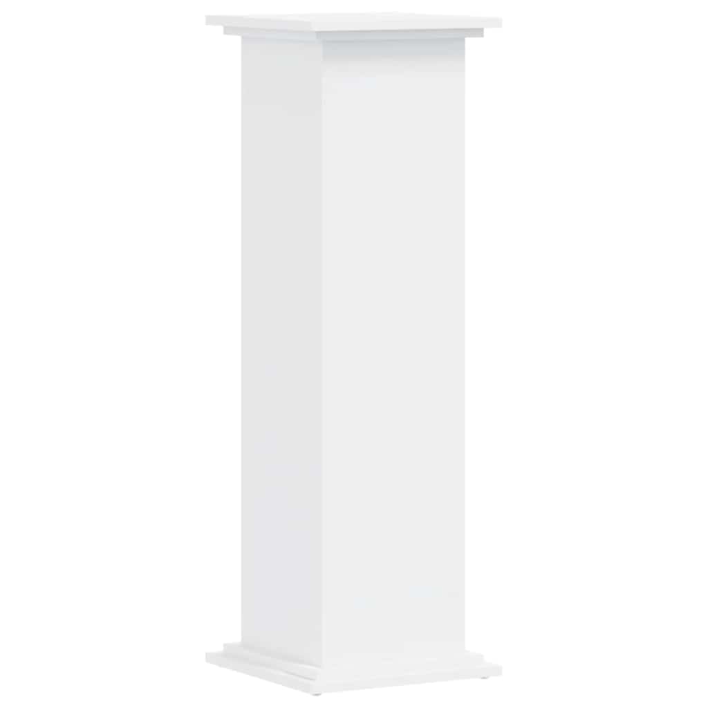 Vidaxl plantenstandaard 33x33x100 cm bewerkt hout wit
