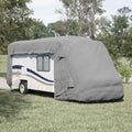 VidaXL Wohnmobil-Abdeckungen 660x235x275 cm, Vliesstoff, Grau