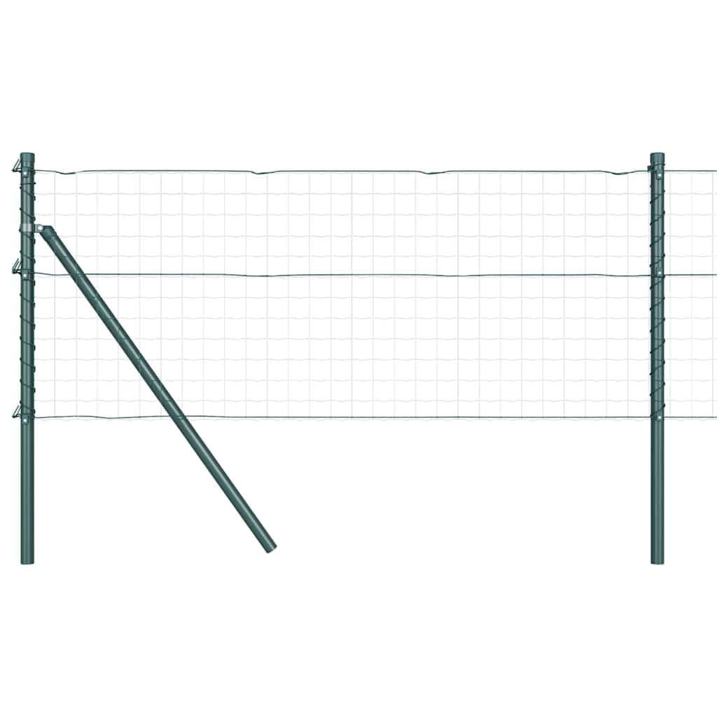 Vidaxl afrasteringspaal 26 pcs groen 3,2 x 3,2 x 80 cm