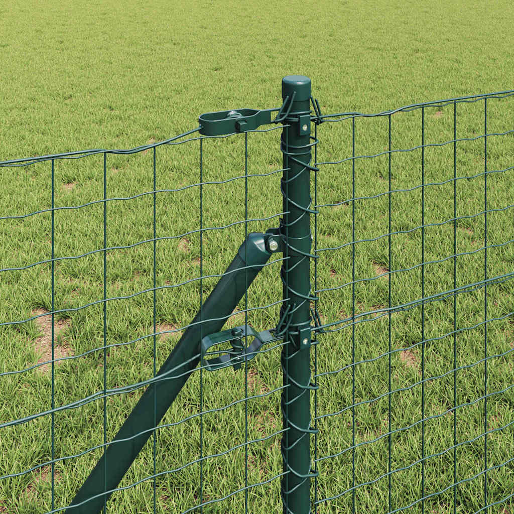 Vidaxl afrasteringspaal 26 pcs groen 3,2 x 3,2 x 100 cm