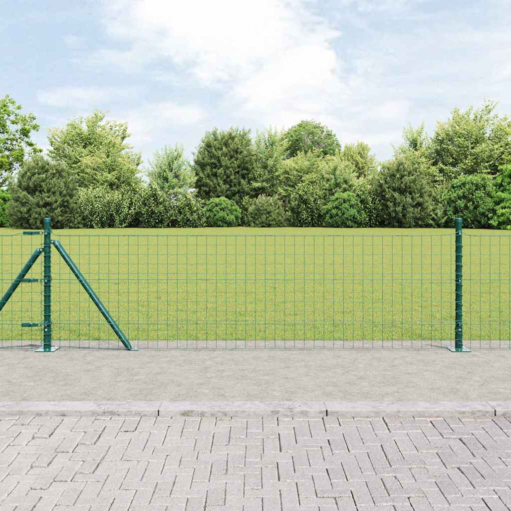 Vidaxl afrasteringspaal 26 pcs grijs 3,2 x 3,2 x 50 cm