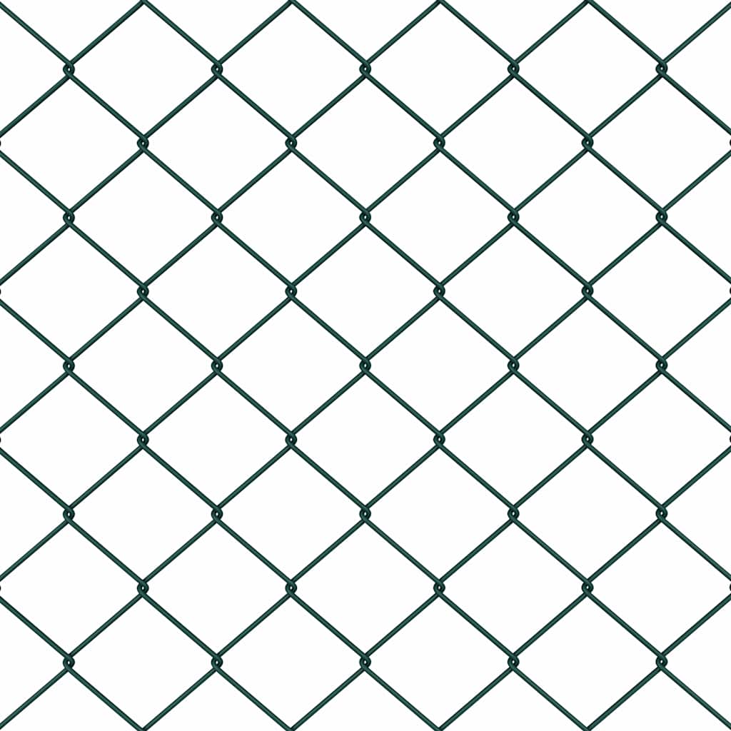 Vidaxl afrasteringspaal groen 10 x 1,2 m (40 x 40 mm gaas)