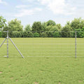 Vidaxl afrasteringspaal gegalvaniseerd 25 x 0,8 m staal