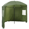 Vidaxl vis paraplu geel leger 240 x 210 cm oxford polyester