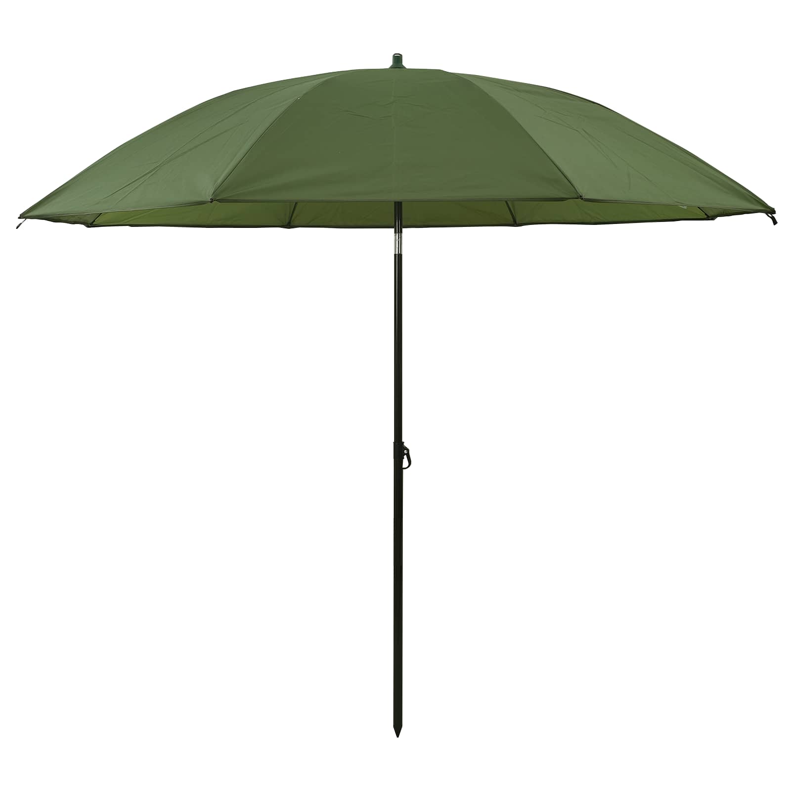 Vidaxl vis paraplu geel leger 240 x 210 cm oxford polyester