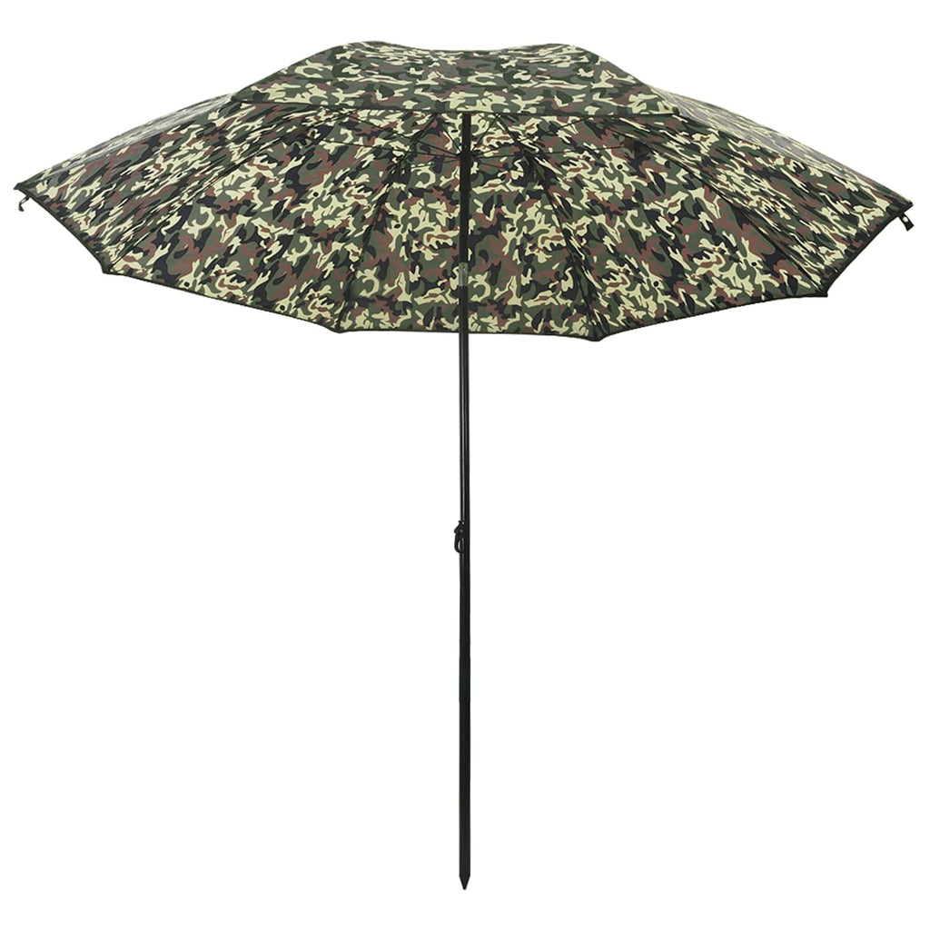 Vidaxl vis paraplu camouflage 220 x 193 cm oxford polyester