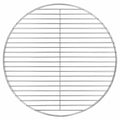 Vidaxl barbecuerooster zilver 43 x 43 cm roestvrij staal
