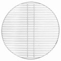 Vidaxl barbecuerooster zilver 60 x 60 cm roestvrij staal