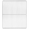 Vidaxl grillrooster zilver 40 x 35 cm roestvrij staal