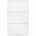 Vidaxl grillrooster zilver 67 x 40 cm roestvrij staal