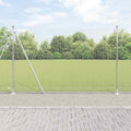 Vidaxl afrasteringspaal zilver 10 x 1,6 m (13 mm gaas) staal