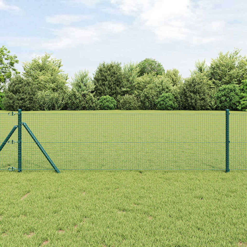 Vidaxl afrasteringspaal groen 10 x 0,6 m (19 x 19 mm gaas)