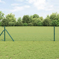 Vidaxl afrasteringspaal groen 25 x 0,4 m (19 x 19 mm gaas)
