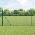 Vidaxl afrasteringspaal groen 25 x 1,2 m (12 x 12 mm gaas)