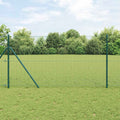 Vidaxl afrasteringspaal groen 25 x 1,4 m (25 x 25 mm gaas)