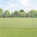 Vidaxl afrasteringspaal zilver 10 x 1,6 m (16 x 16 mm gaas) staal