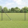 Vidaxl afrasteringspaal grijs 10 x 1,4 m (16 x 16 mm gaas)