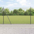Vidaxl afrasteringspaal grijs 10 x 1,4 m (16 x 16 mm gaas)