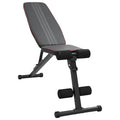 Vidaxl gewichtbank zwart 131 x 41 x 110 cm gepoedercoat staal