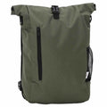 Vidaxl fietstas olijfgroen 31 x 13 x 58 cm polyester