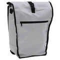 Vidaxl fietstas grijs 34 x 16 x 59 cm polyester