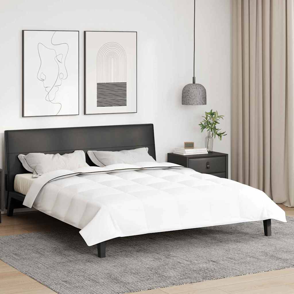 Vidaxl winter dekbed wit 200 x 240 cm veren