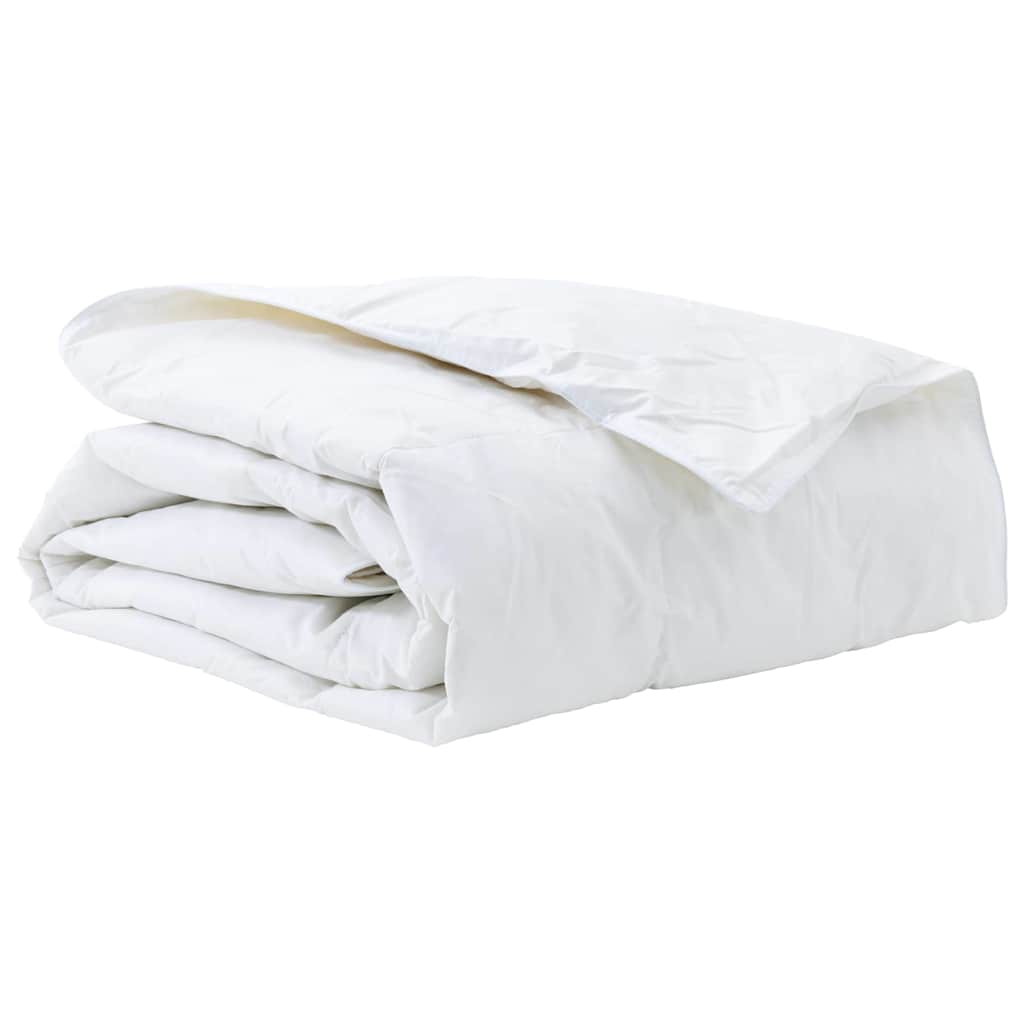 Vidaxl dekbed wit 135 x 220 cm veren