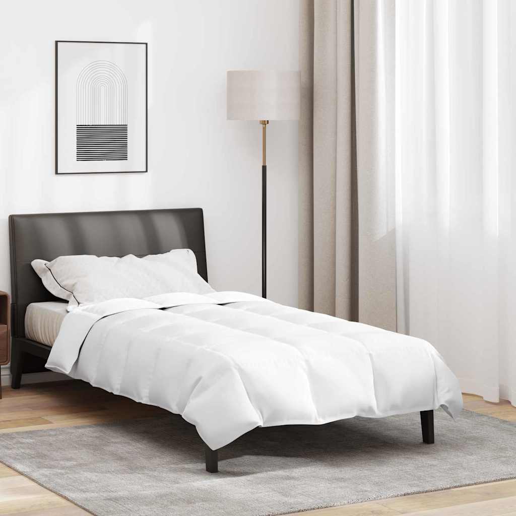 Vidaxl dekbed wit 140 x 220 cm veren