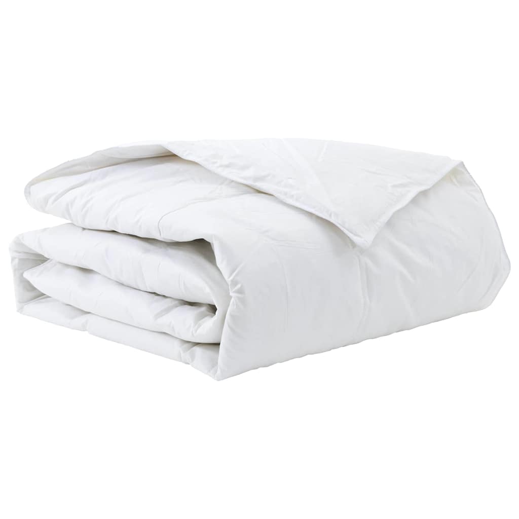 Vidaxl winter dekbed wit 155 x 200 cm veren