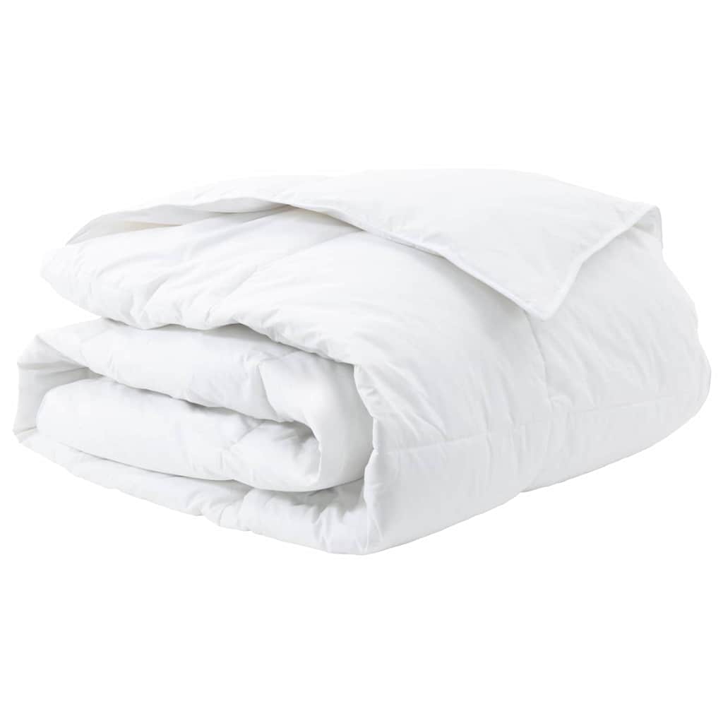 Vidaxl winter dekbed wit 200 x 220 cm veren