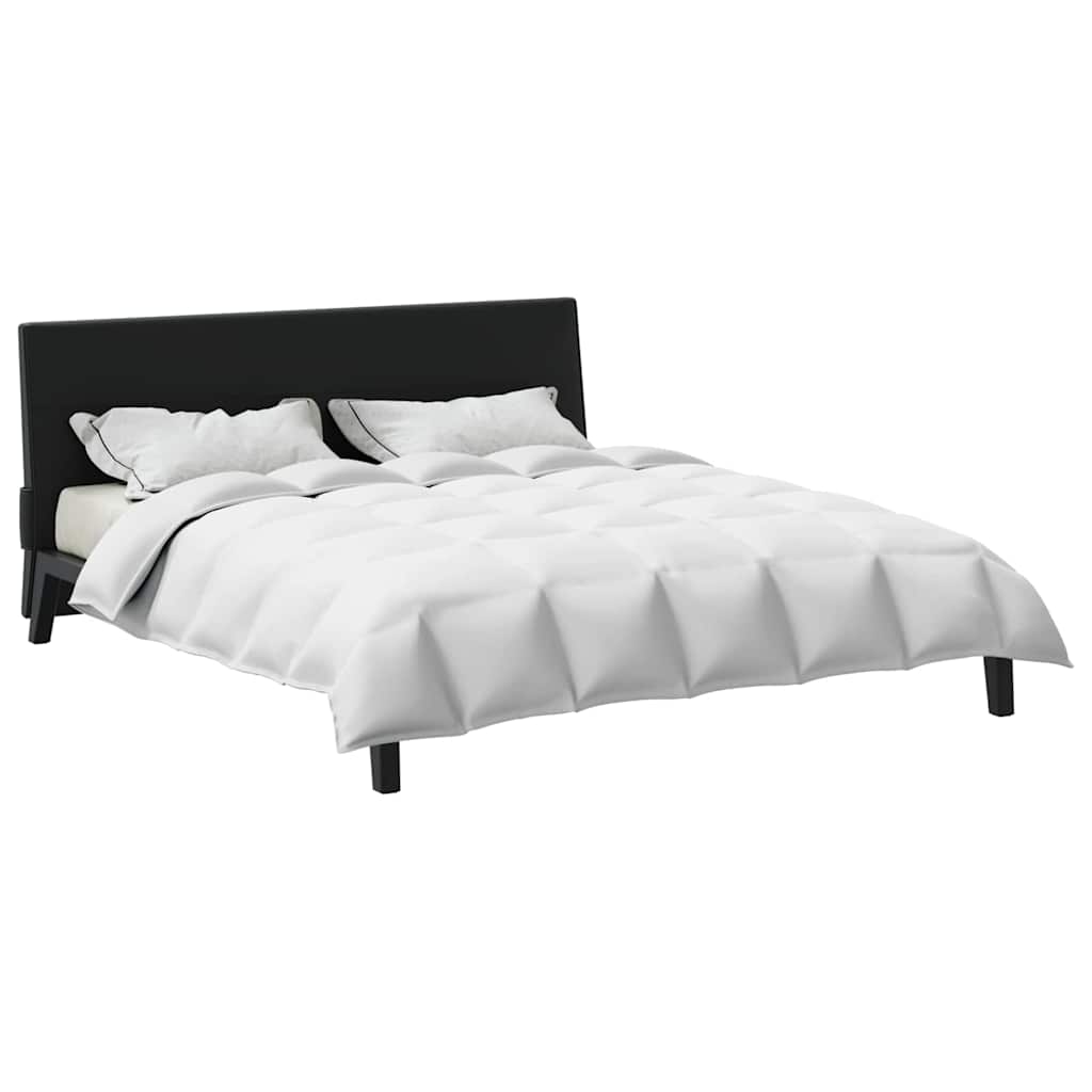 Vidaxl 2-in-1 dekbed wit 240 x 220 cm veren