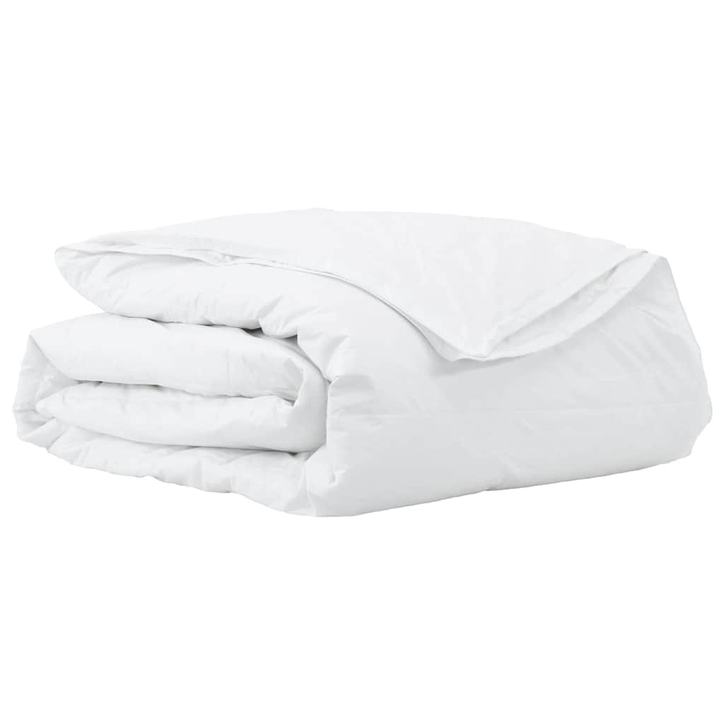Vidaxl 2-in-1 dekbed wit 260 x 220 cm veren
