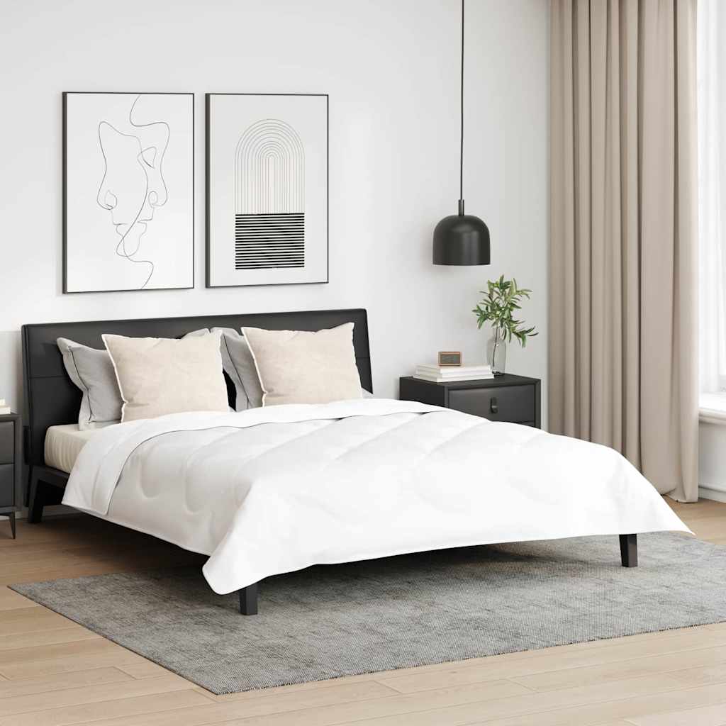 Vidaxl hoofdkussen met kussen 2 pcs wit 40 x 60 cm veren