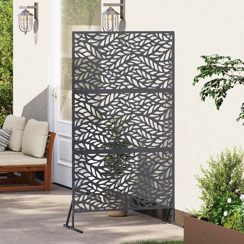 Vidaxl privacyscherm antraciet 100 x 50 x 180 cm staal