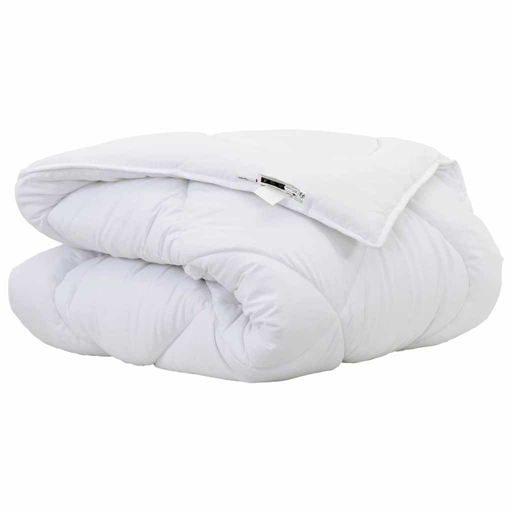 Vidaxl winter dekbed wit 240 x 222 x 5 cm polyester