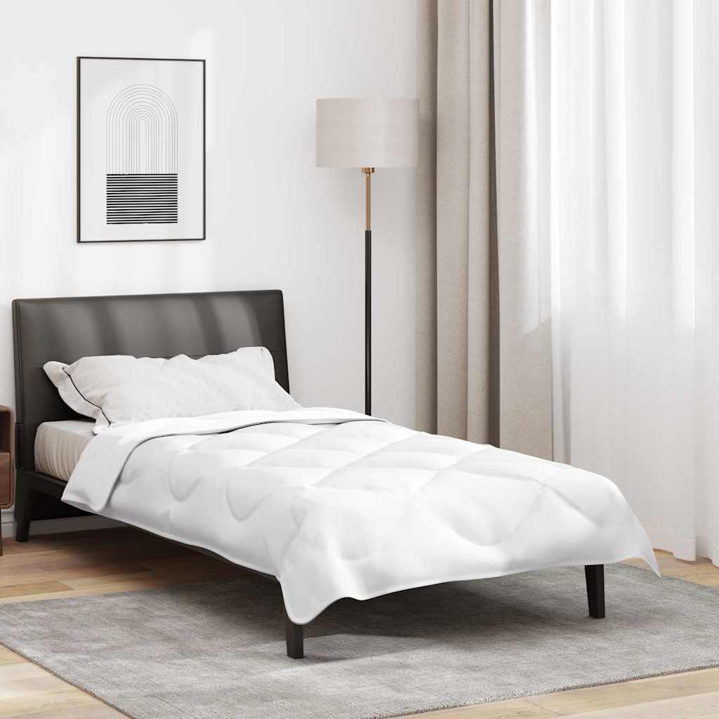 Vidaxl 2-in-1 dekbed wit 140 x 220 cm polyester