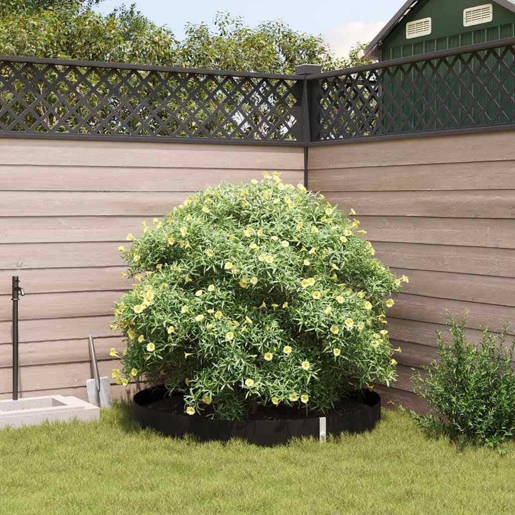 Vidaxl worteldoek zwart 0,7 x 10 m polyetheen